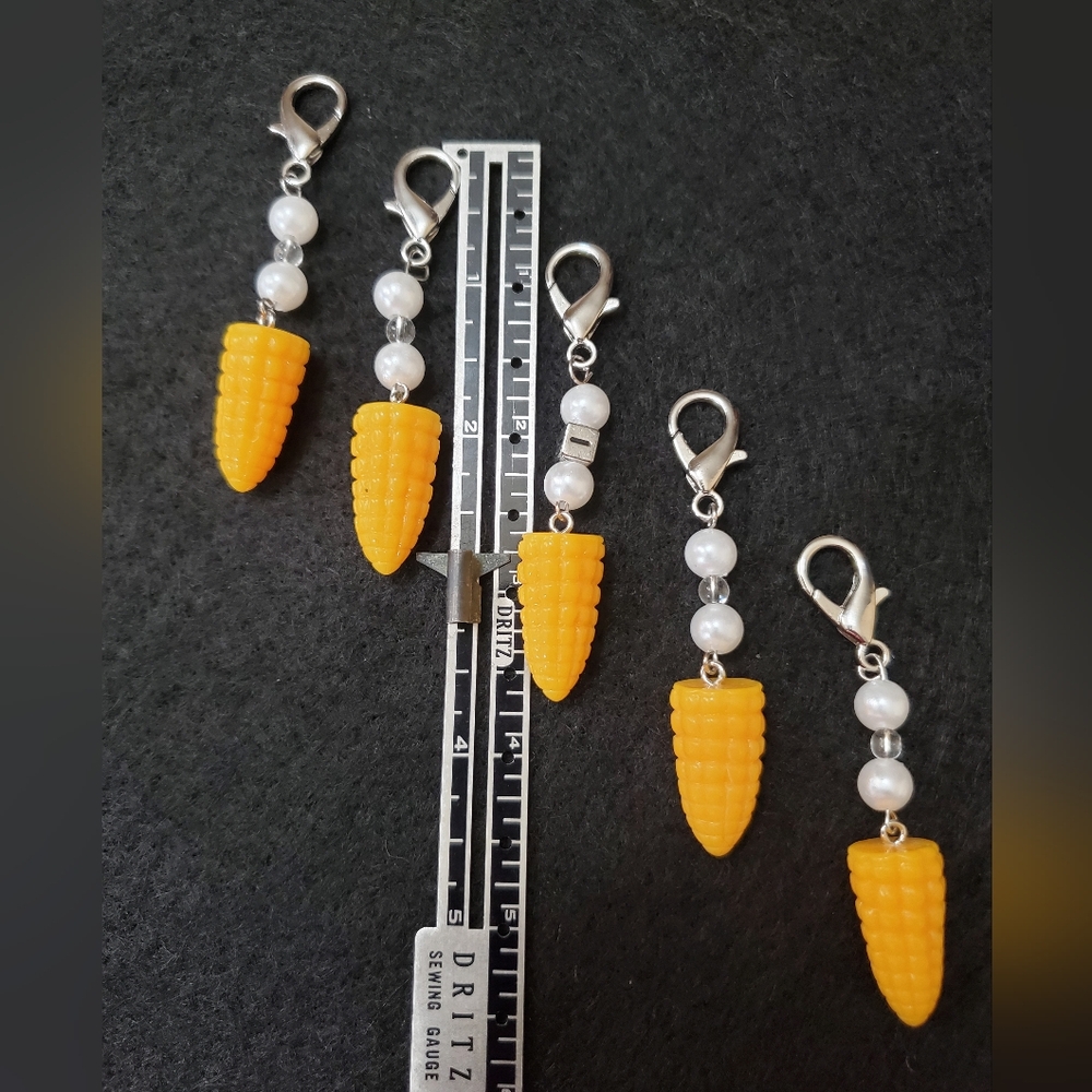 Handmade Crochet Stitch n Hook Markers Jewelry